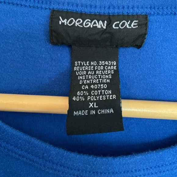 Vintage Morgan Cole Beaded and Embroidered Sunflower Tee - Picture 3 of 6